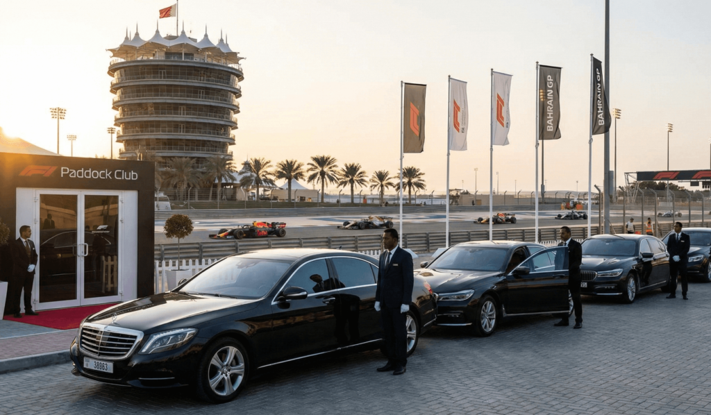 Experience Formula 1 Bahrain in Style with ABC Limousine